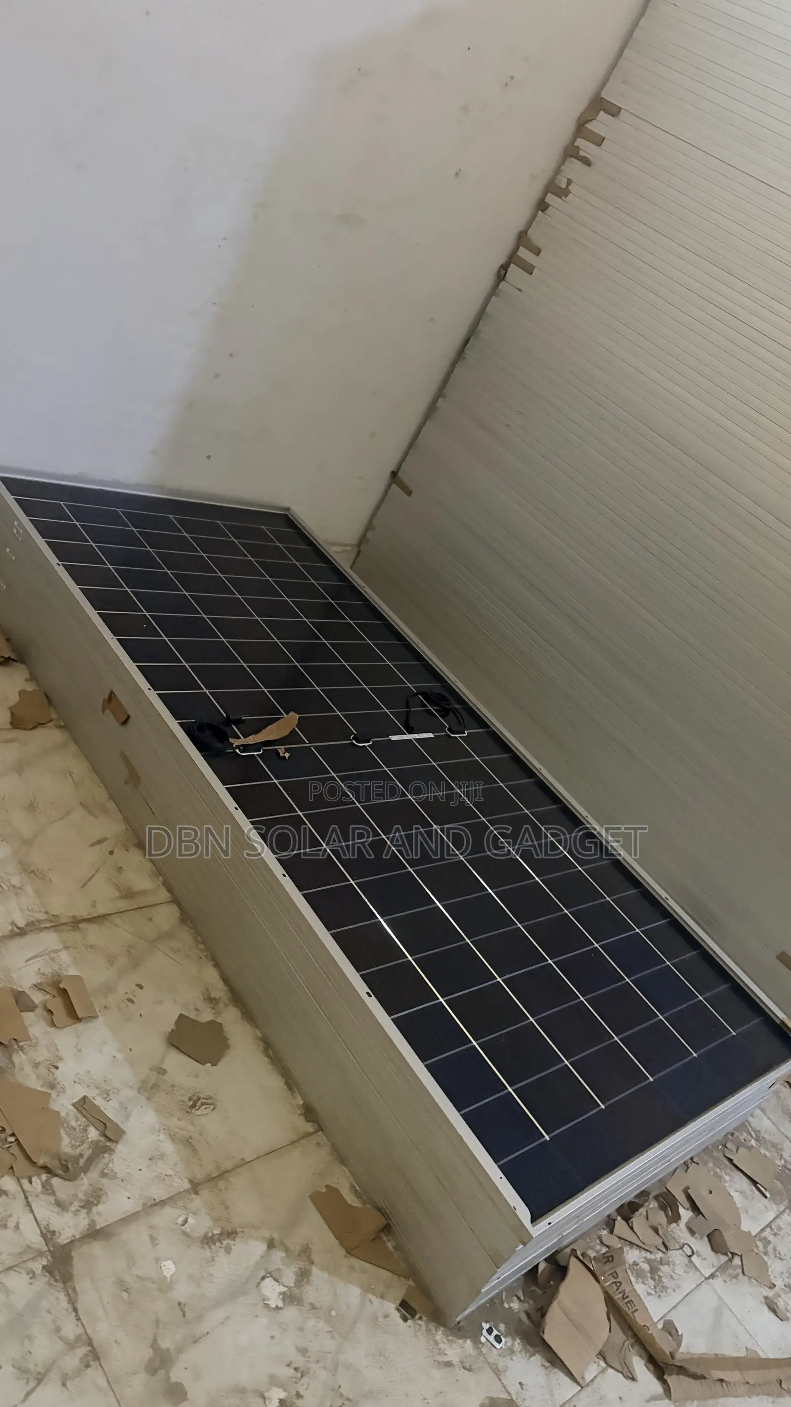 600w JA SOLAR PANEL 132cell Available in Stock Byfacial Halfcut