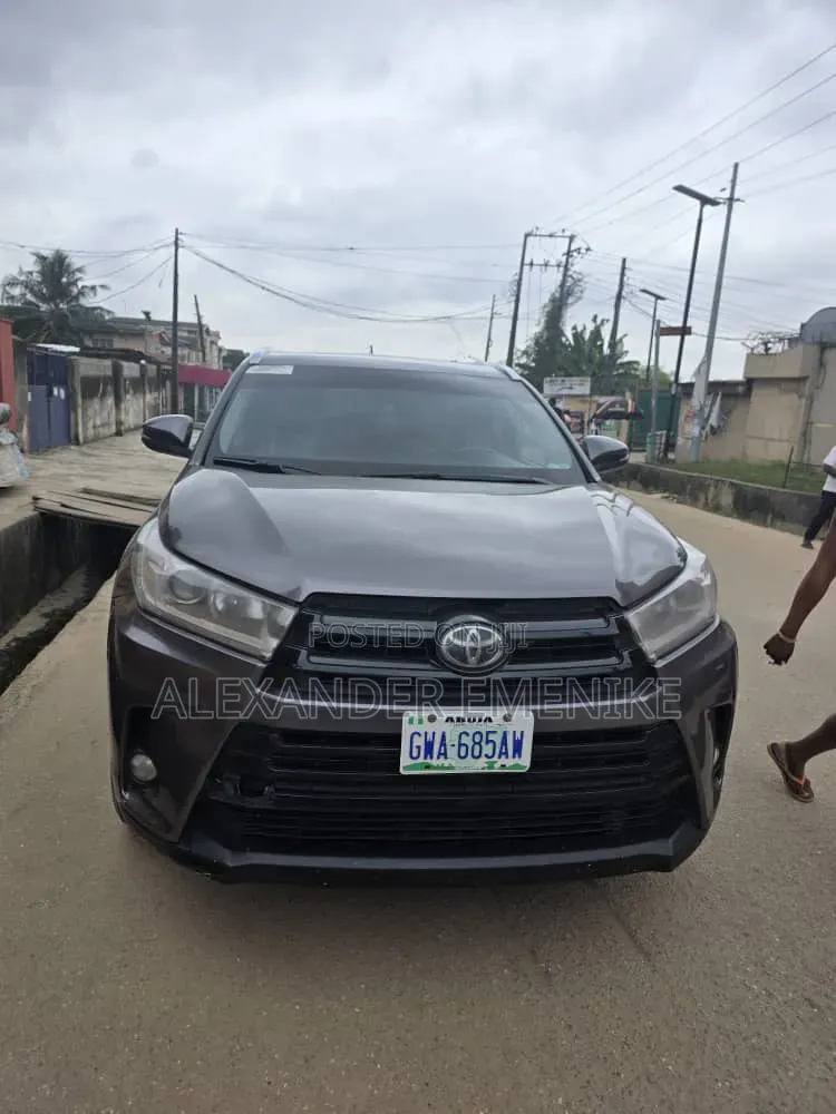 Toyota Highlander 2017 Gray