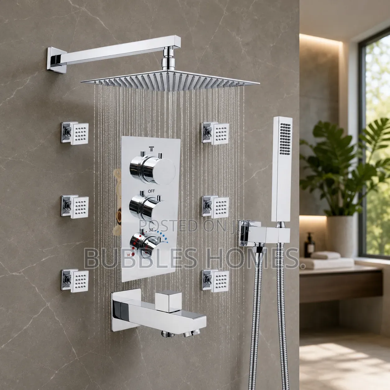 Conduit Shower Mixer