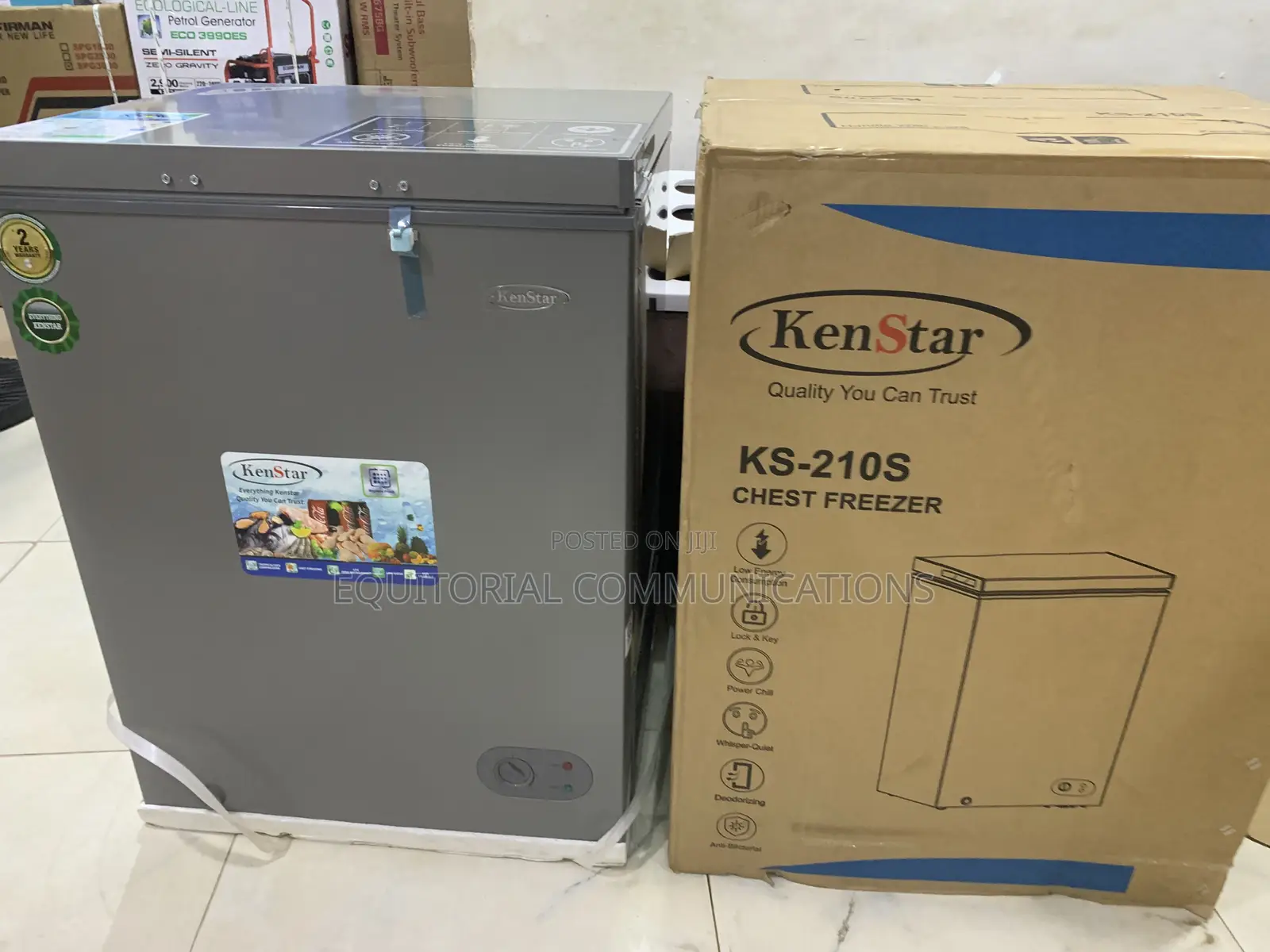 Kenstar 142L Chest Deep Freezer for Shop and Home