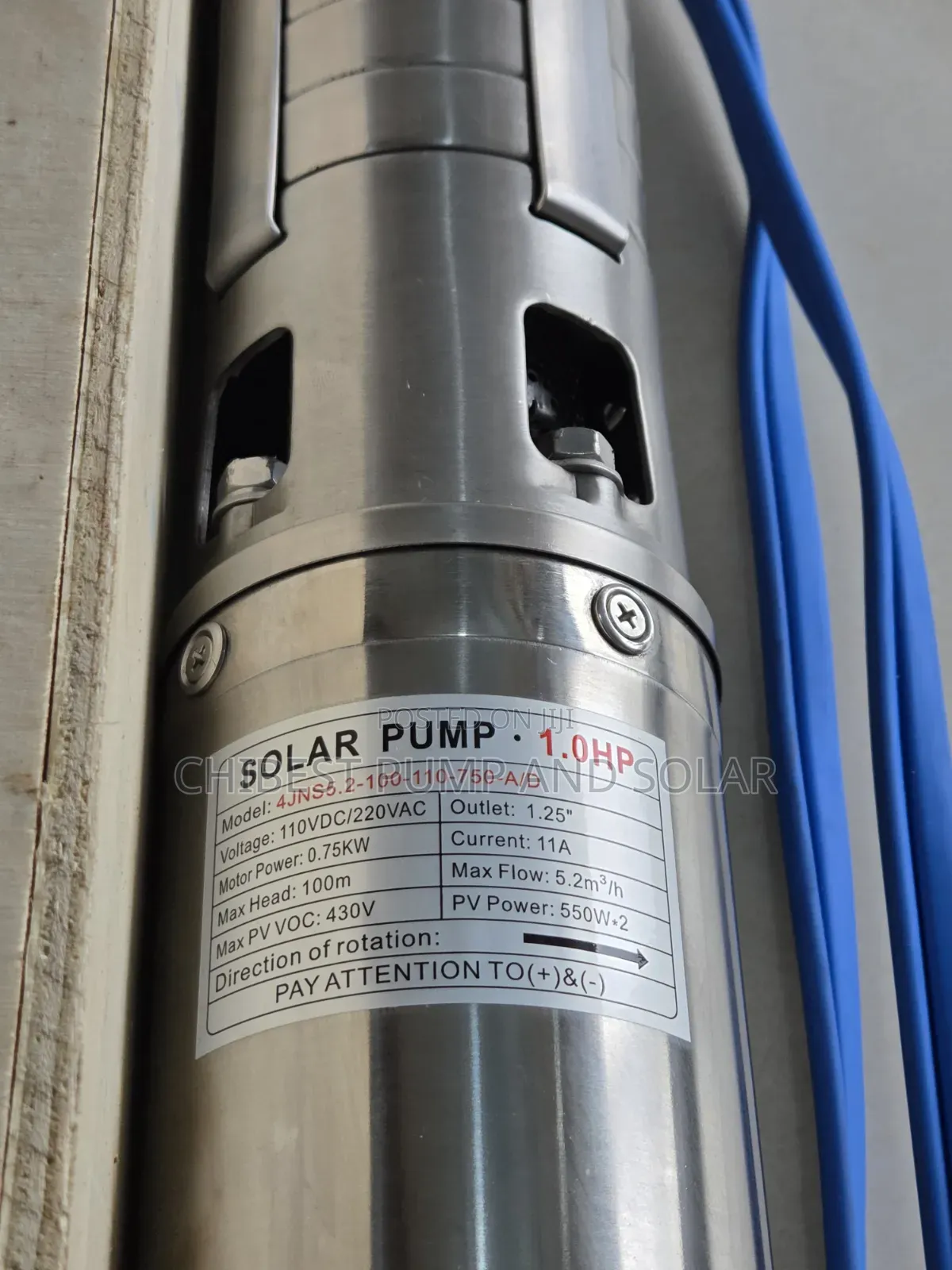 1.HP Rock Solar Pump