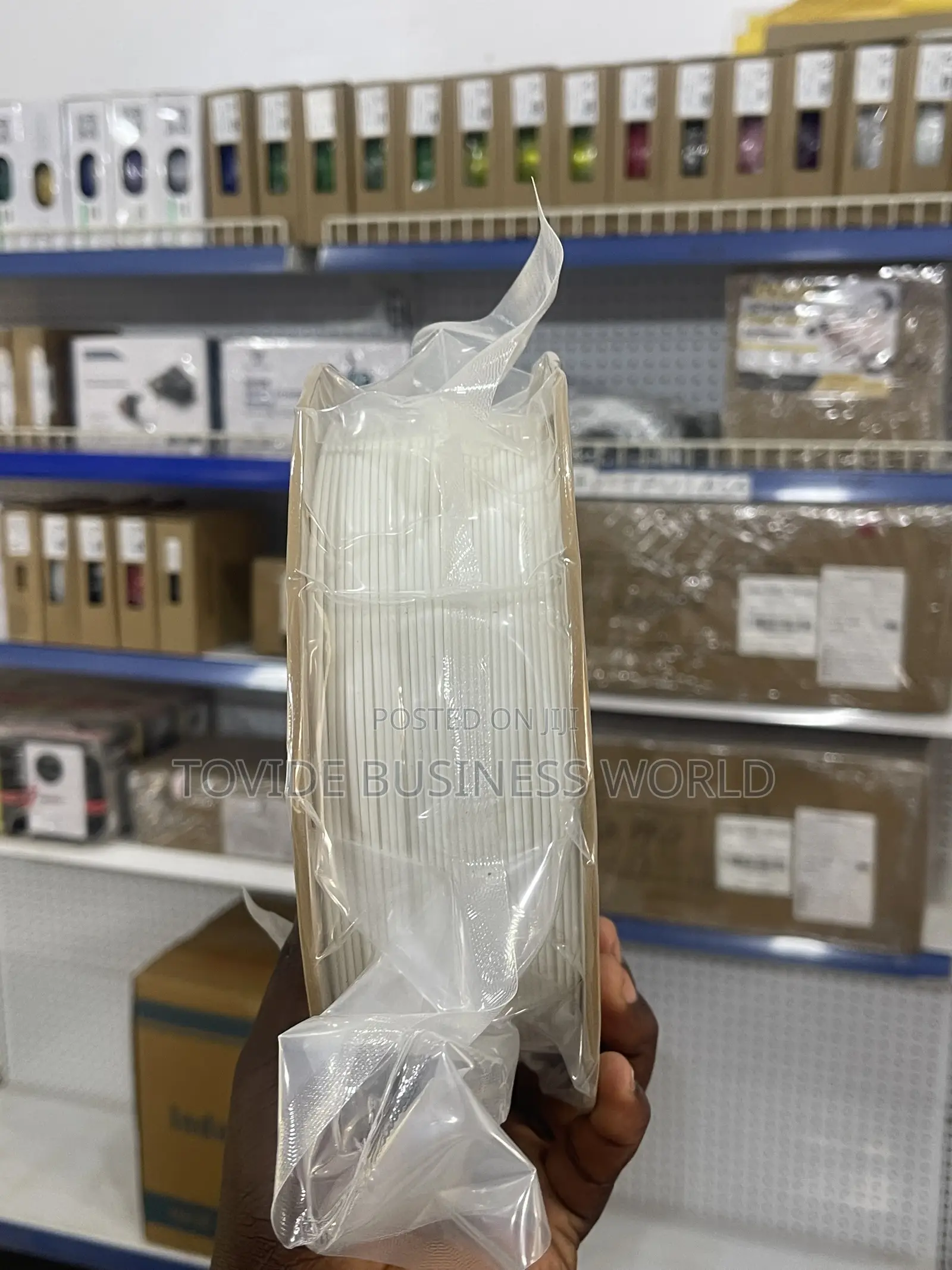 Elegoo Pla + White1.75mm 1kg Spool