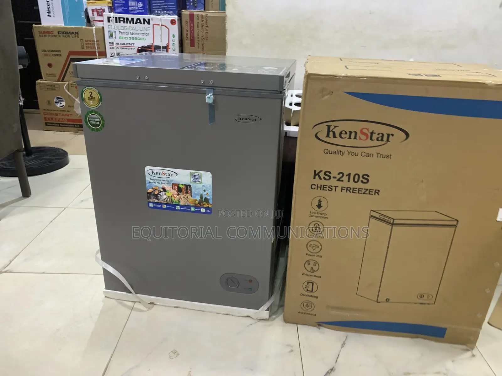 Kenstar KS-210S 142L Household Storage Freezer