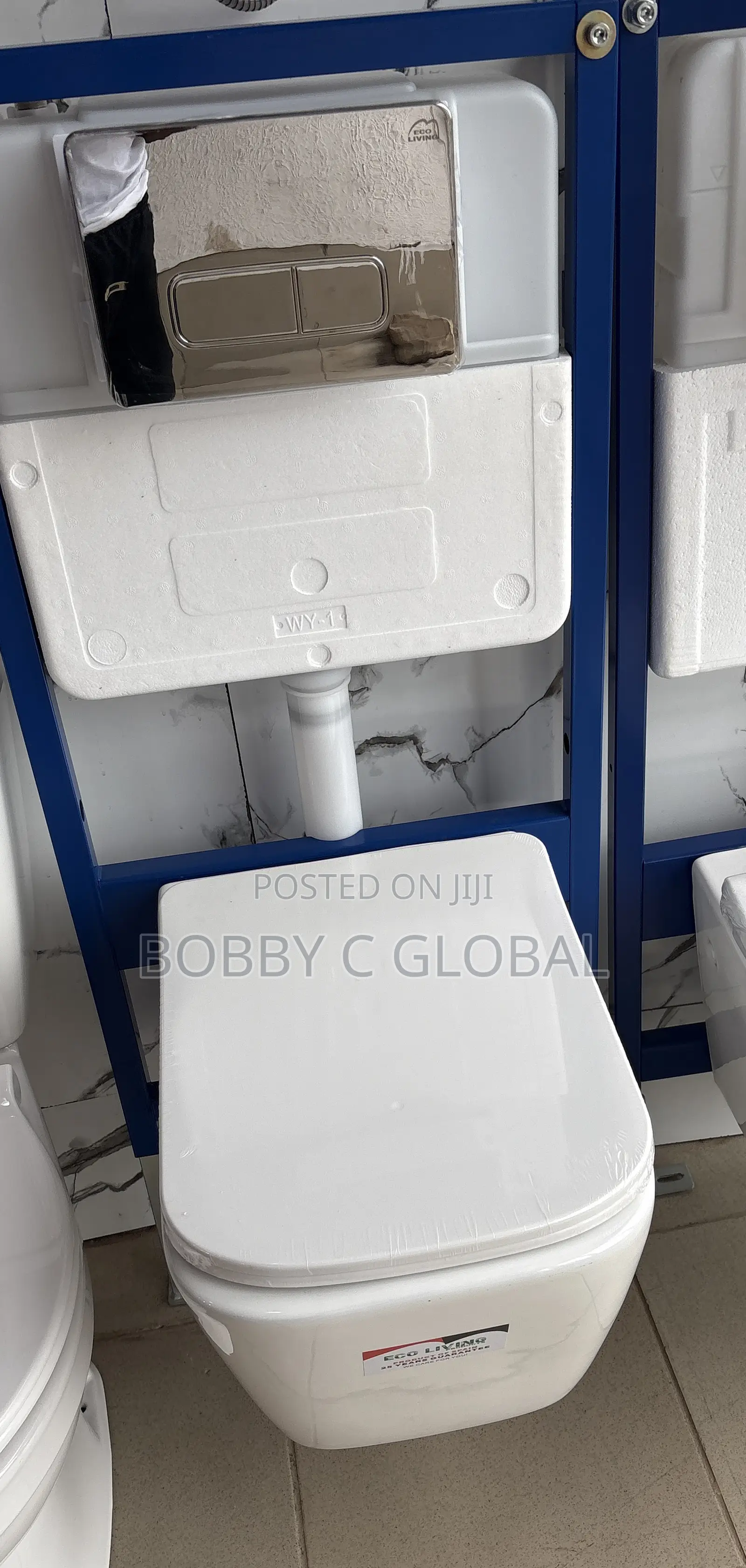 Square Shape Wall-Hung WC Concealed
