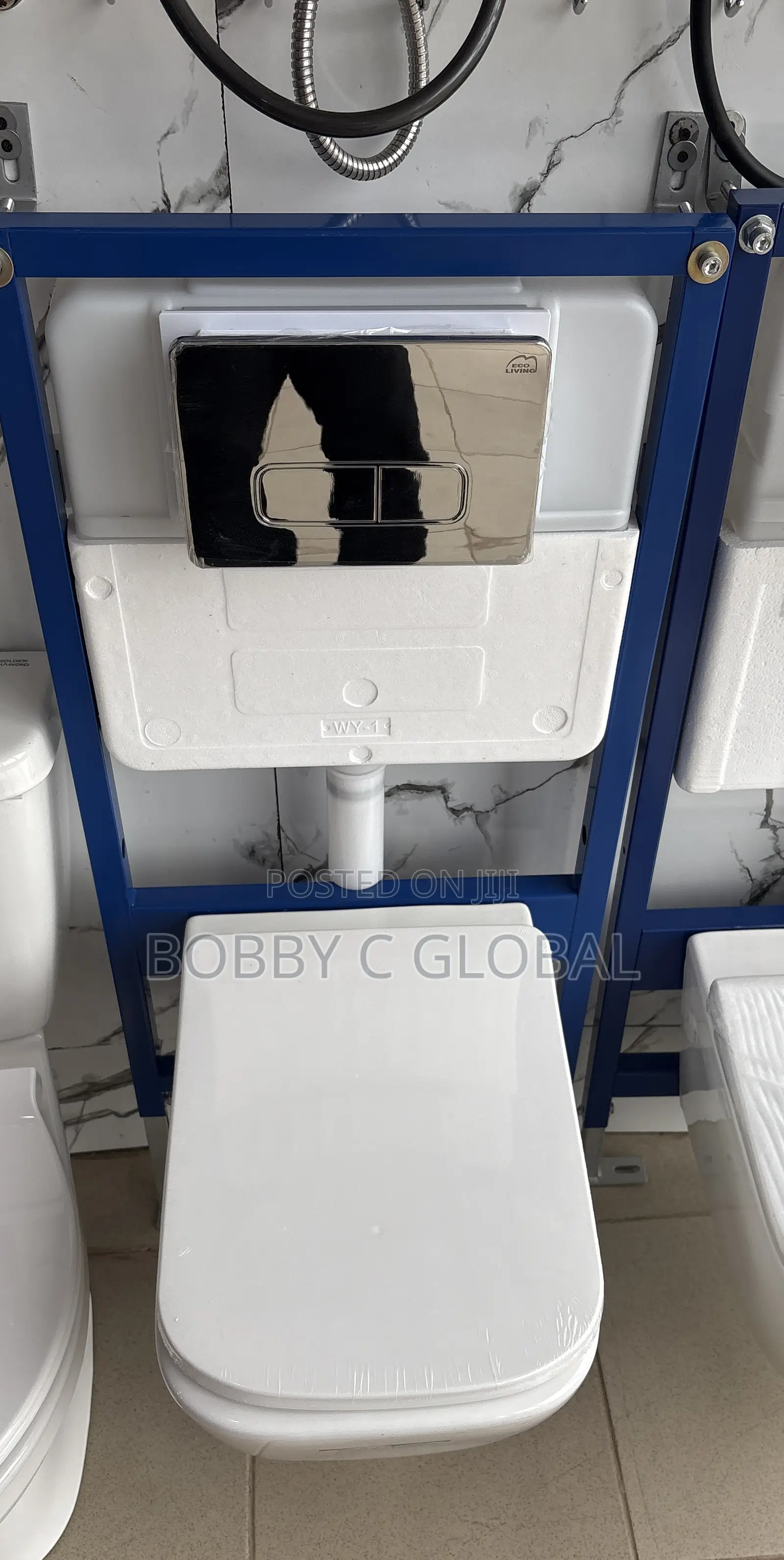 Square Shape Wall-Hung WC Concealed