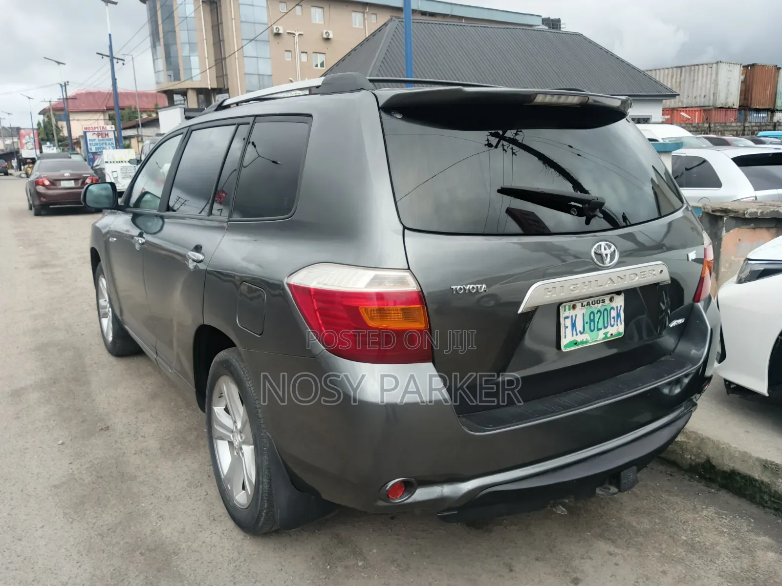 Toyota Highlander 2010 Gray