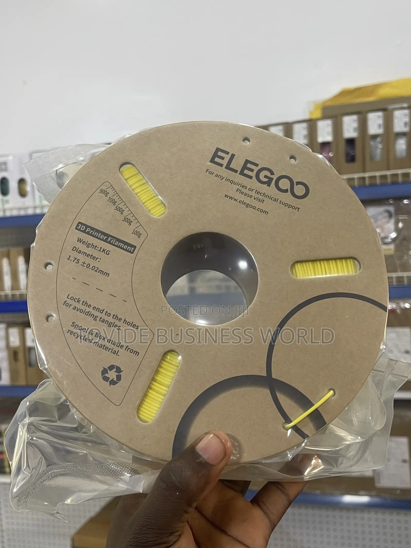 Yellow Pla+ 1.75mm 1kg Spool