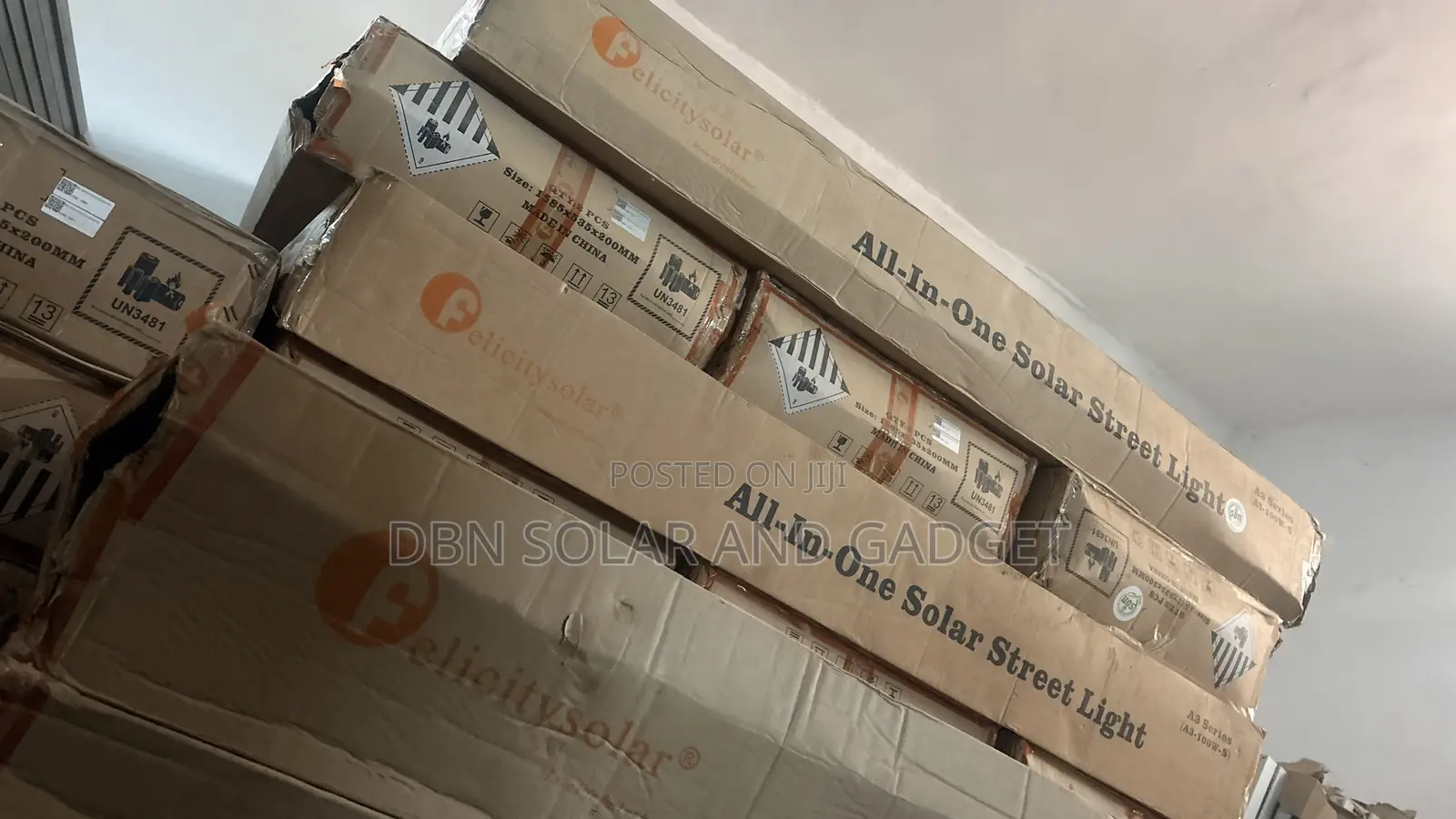 Felicity Solar Street Light A3 All in One Very Bright Light in Stock