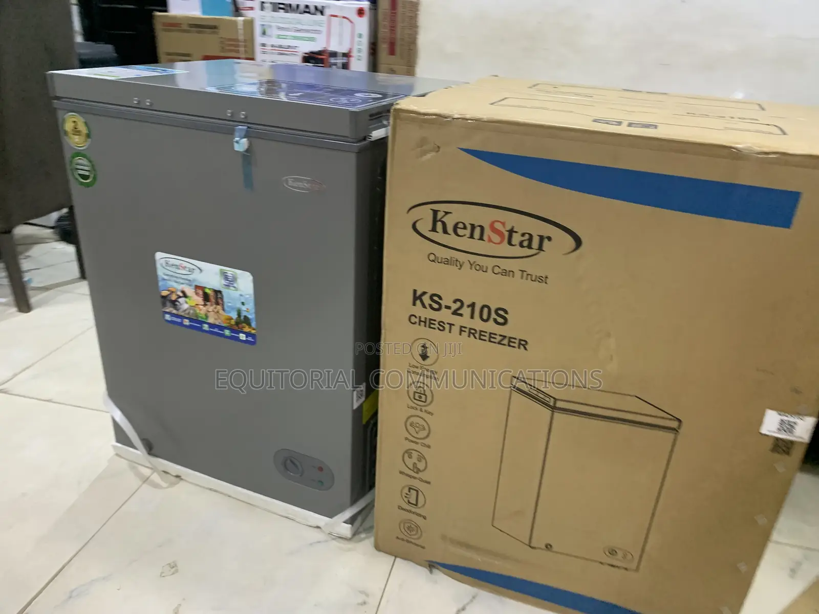 Kenstar KS-210S 142L Super Cold Chest Freezer