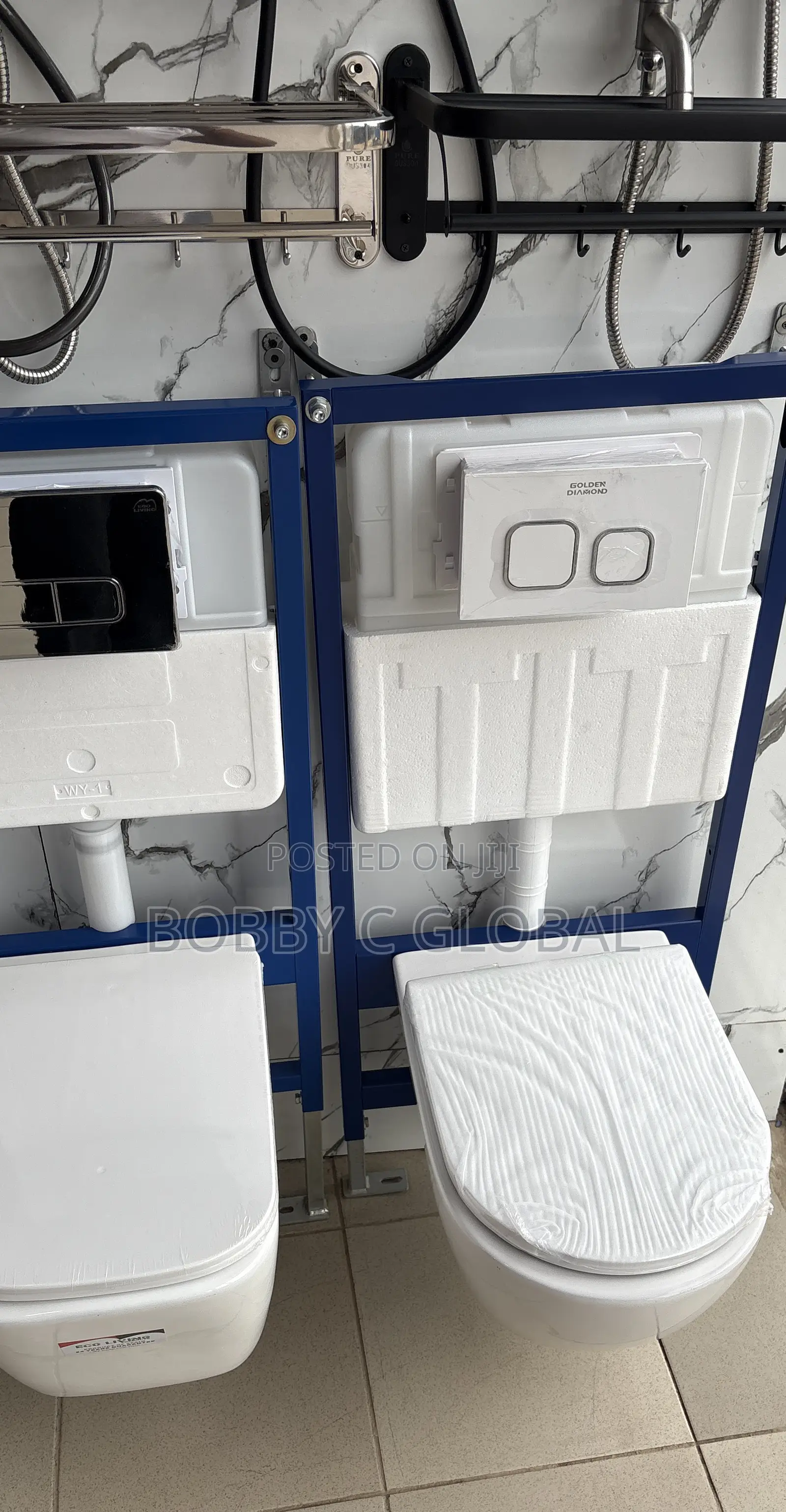 Wall-Hung WC Concealed Cistern Installation Frame