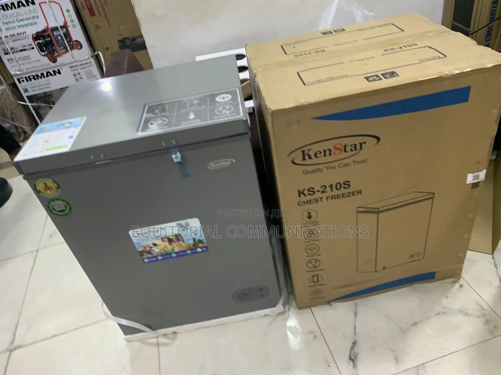 Kenstar KS-210S 142L Premium Chest Freezer