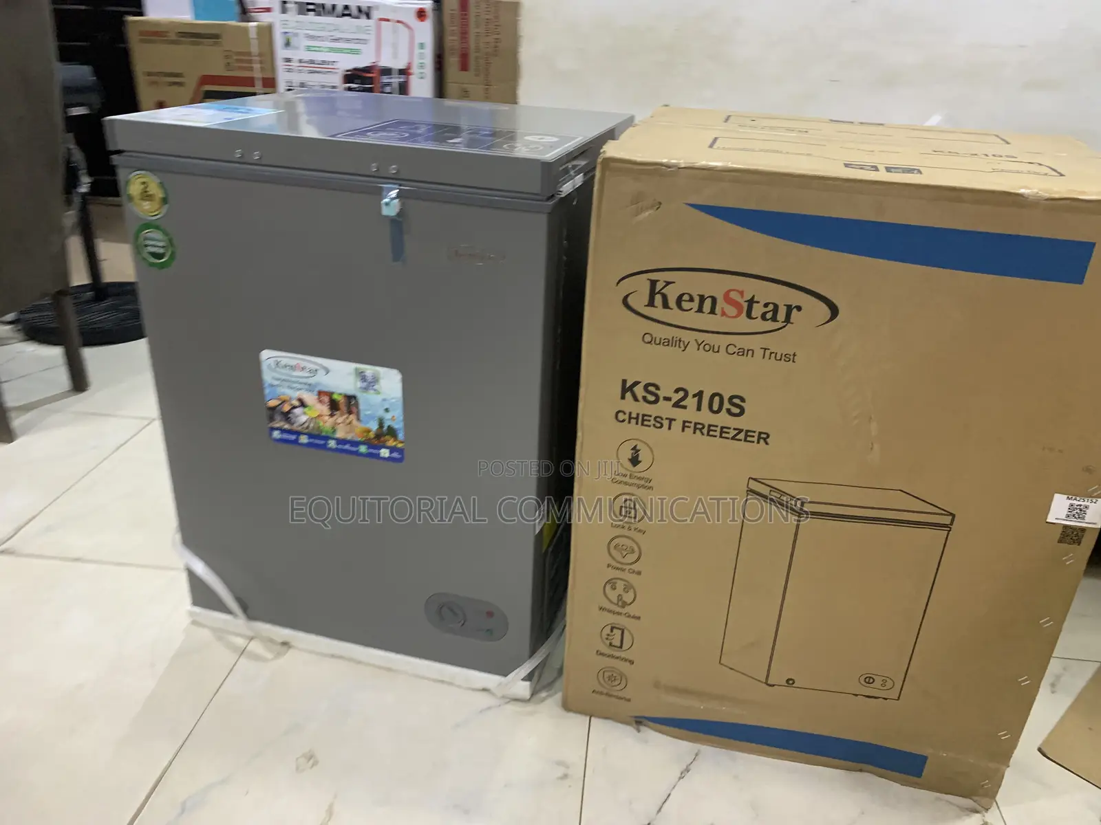 Kenstar KS-210S 142L Premium Chest Freezer