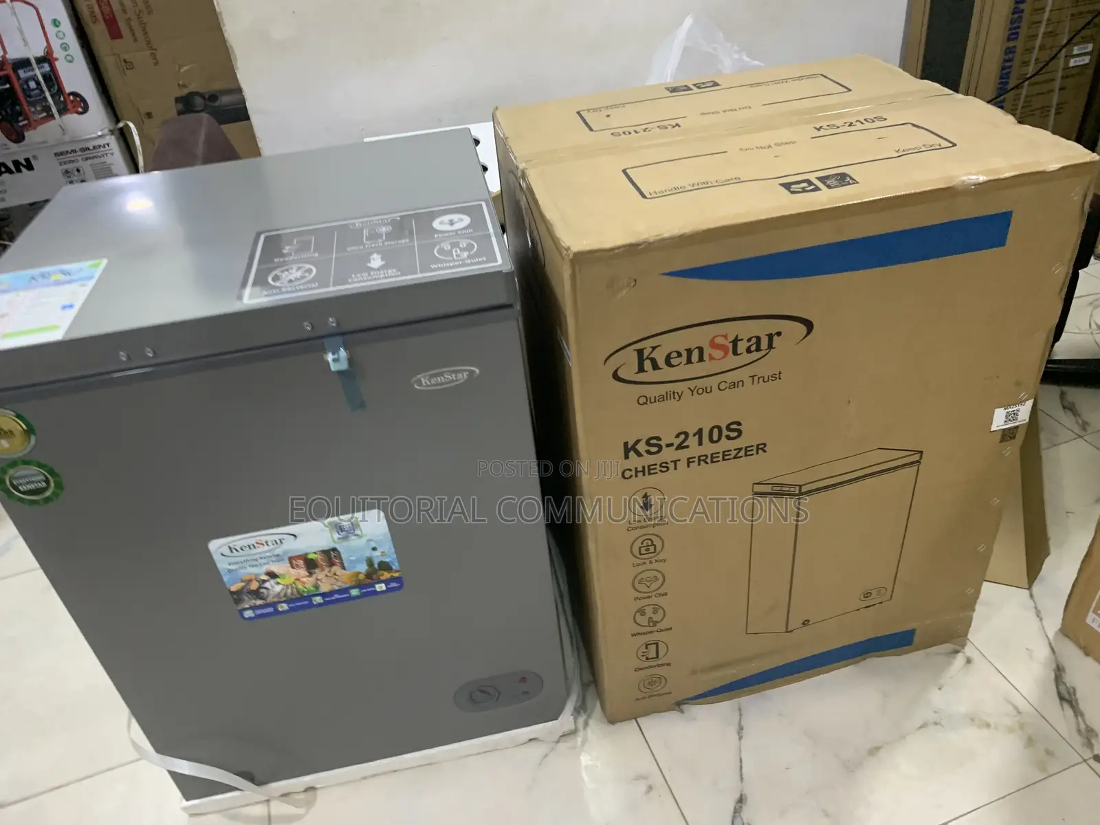 Kenstar KS-210S Powerful 142L Cold Storage Freezer