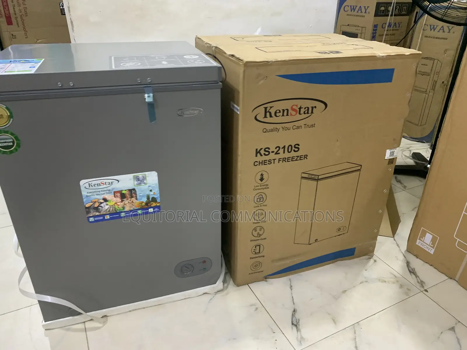 Kenstar 142L Everyday Storage Champion Chest Freezer