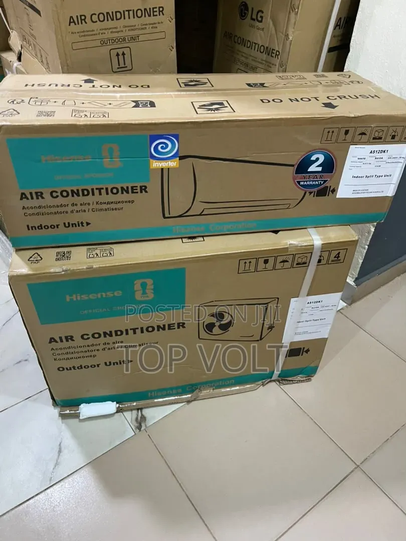 Hisense 1.5HP Inverter AC With Remote Control