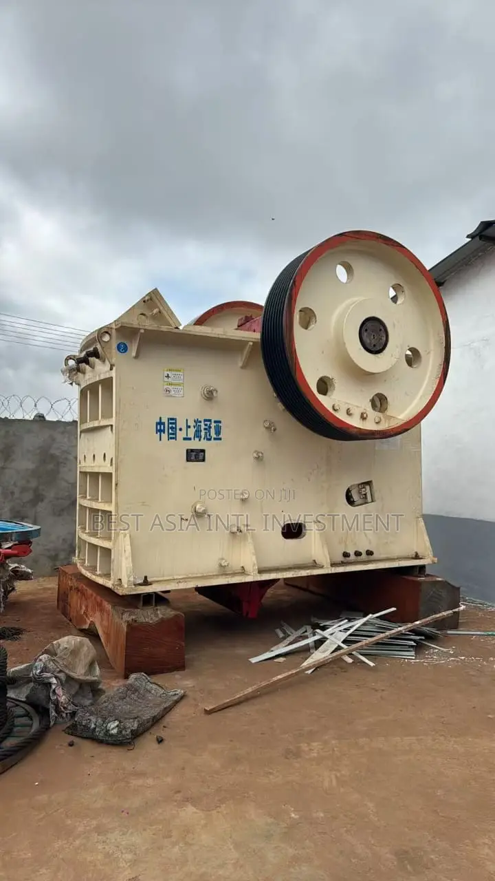 Best Asia PE-900×1200 Heavy-Duty Jaw Crusher – 750mm Feed Size