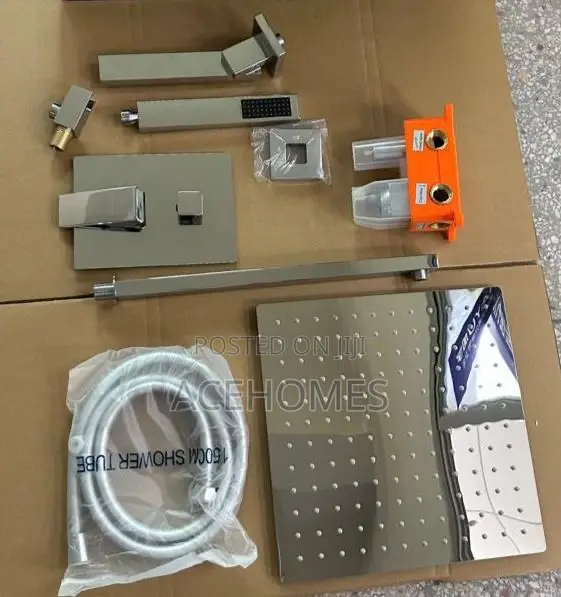 Conduit Shower 5 Ways Chrome/Silver