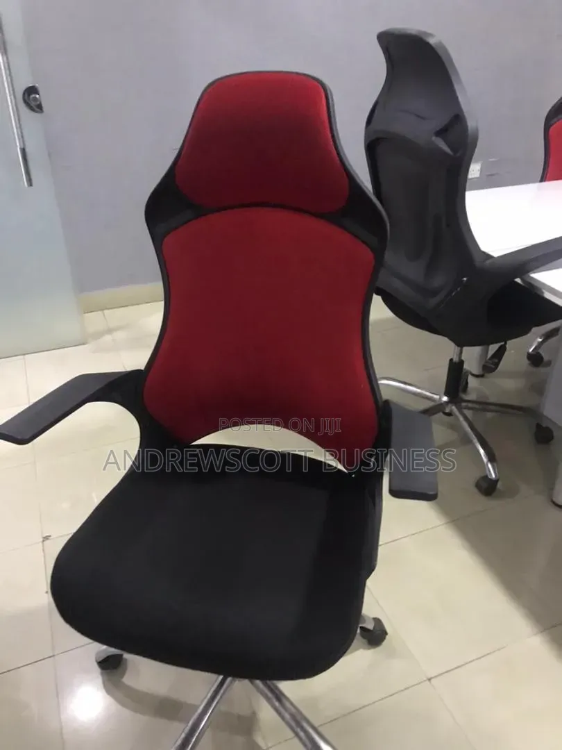 Brand New Executive Fish Handle Model 2112 Red Swivel Office Chair