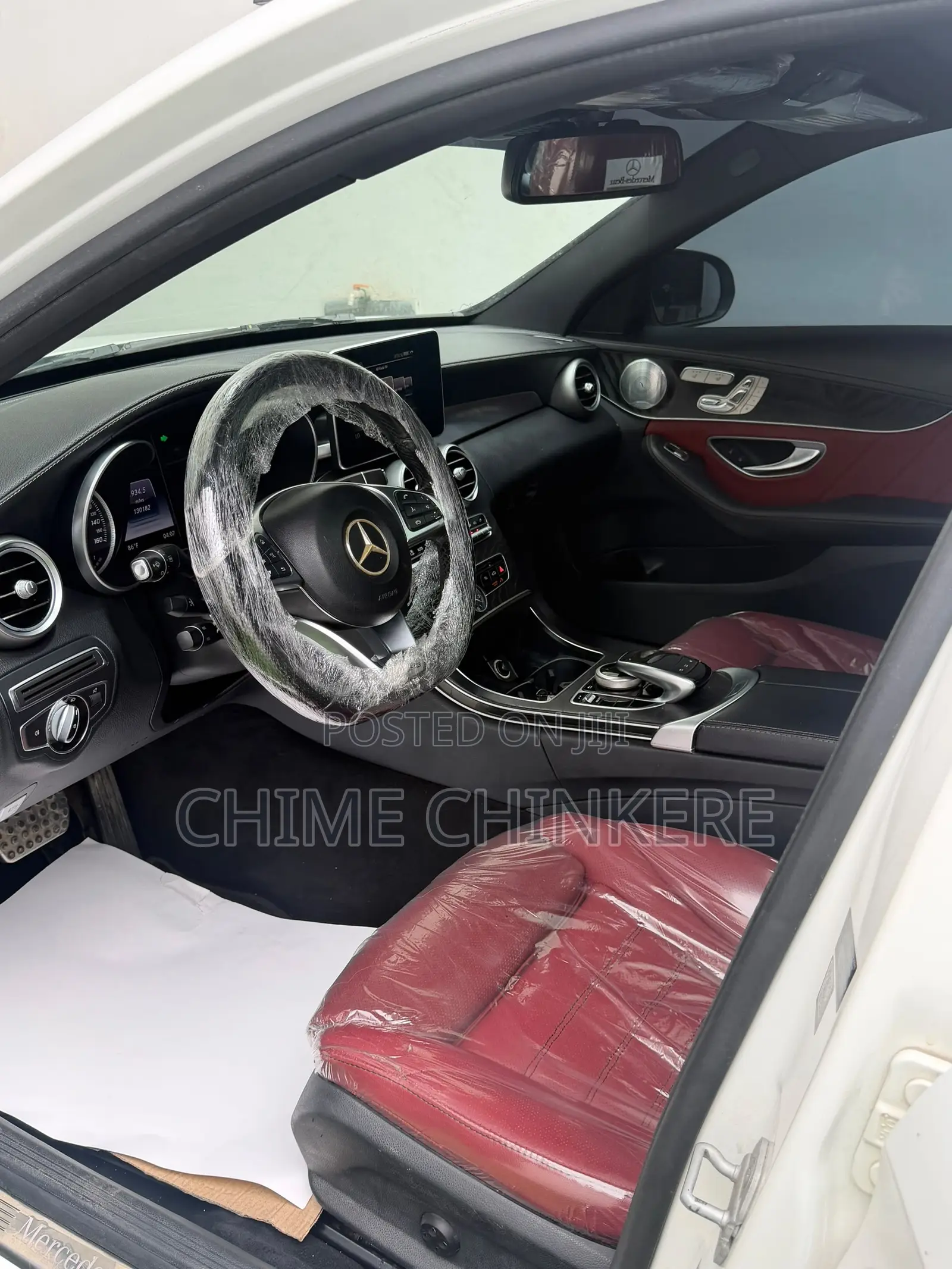 Mercedes-Benz C400 4Matic AWD Sedan (3.0L V6 7A) 2015 White