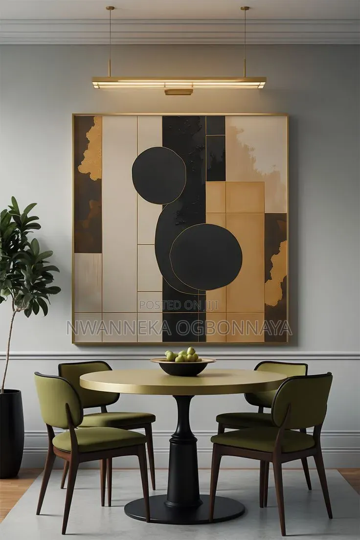 Modern Abstract Canvas Texture Prints