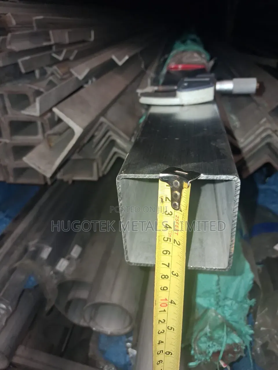 Stainless Steel Square Pipe 304 (2mm, 3mm) Imported