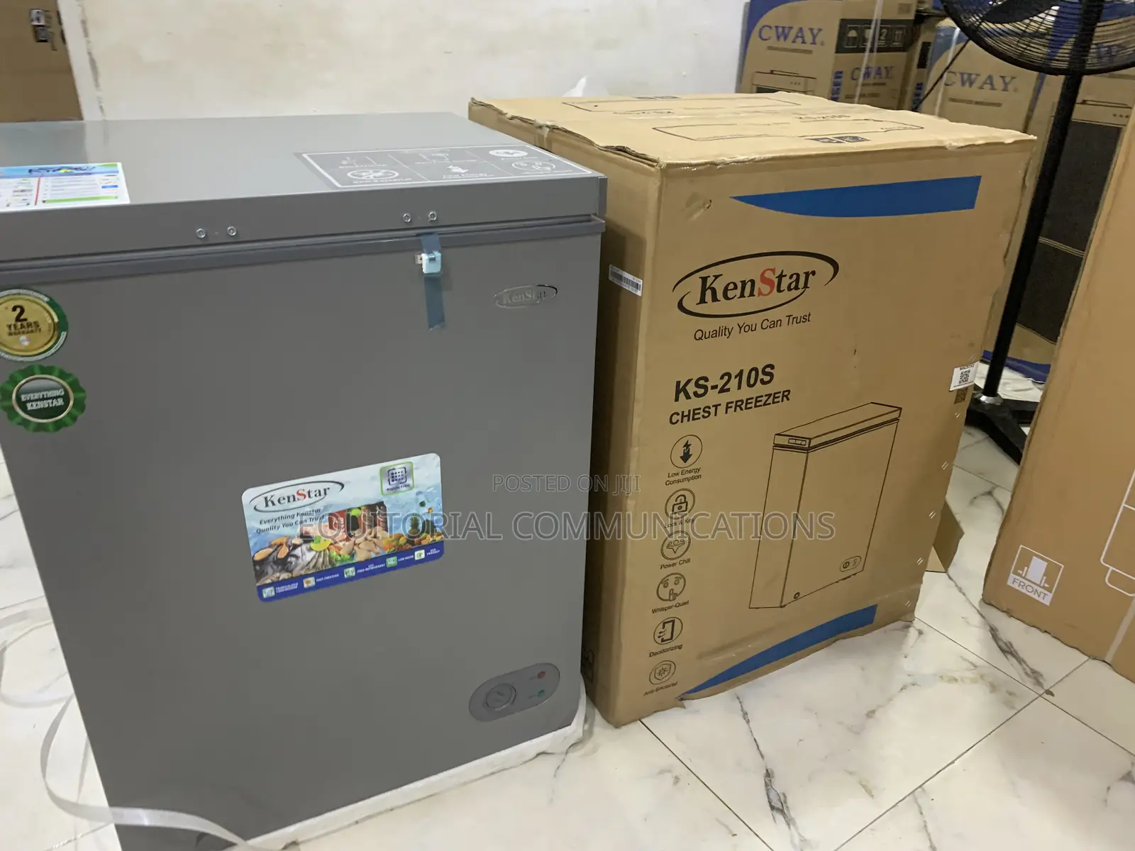 Kenstar KS-210S Extra-Space Deep 142L Chest Freezer