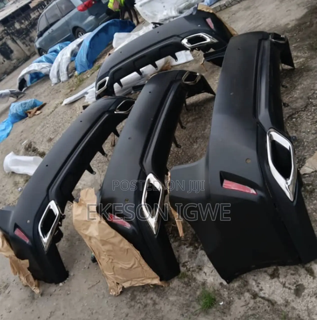 Complete Back Bumper Rx350 2017-2018