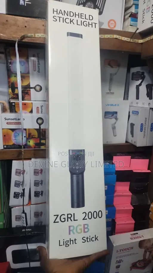 ZGRL 2000 RGB LED Light Stick 30W Video Light