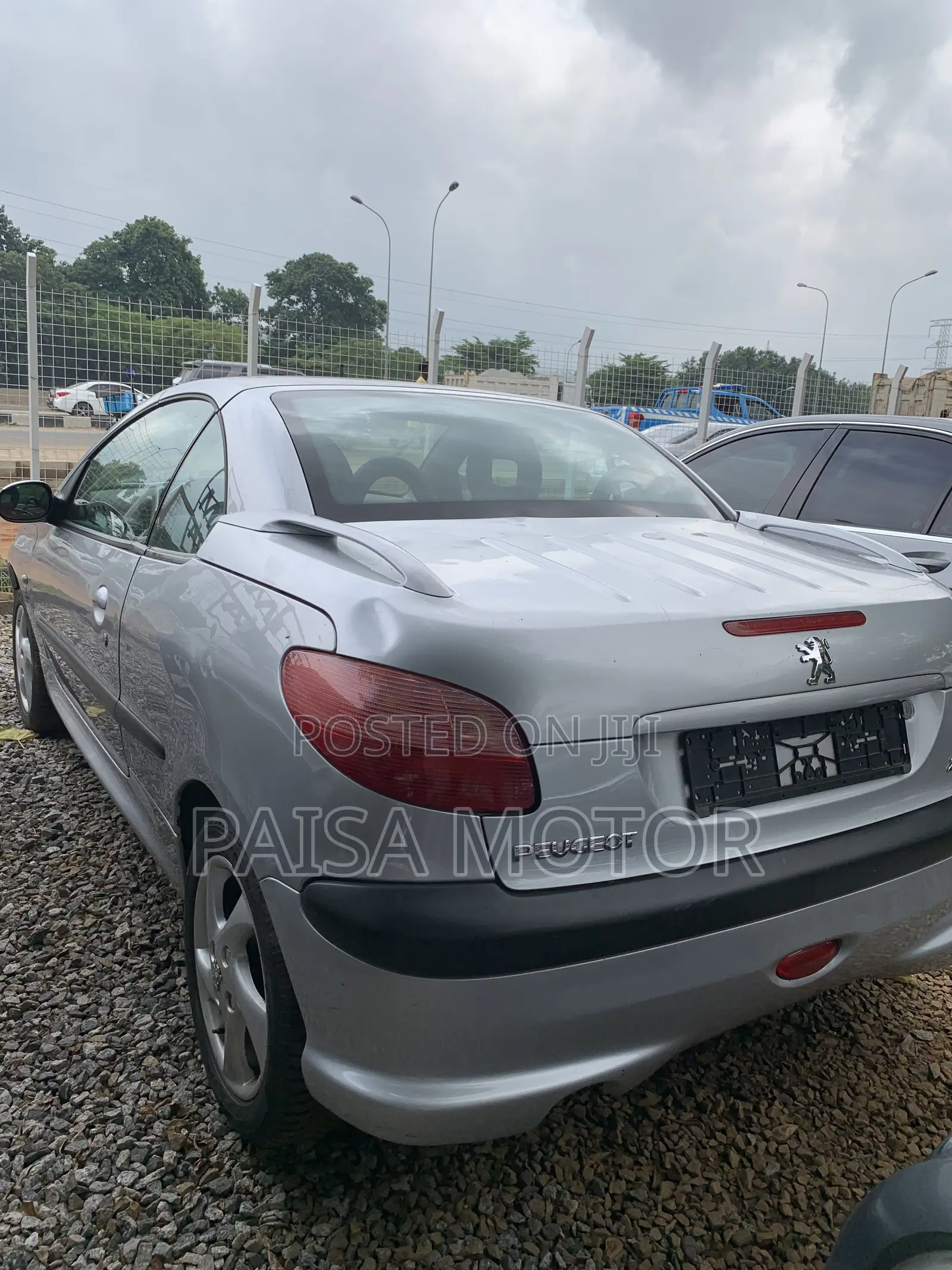 Peugeot 206 1.6 CC Coupe Cabriolet 2005 Silver