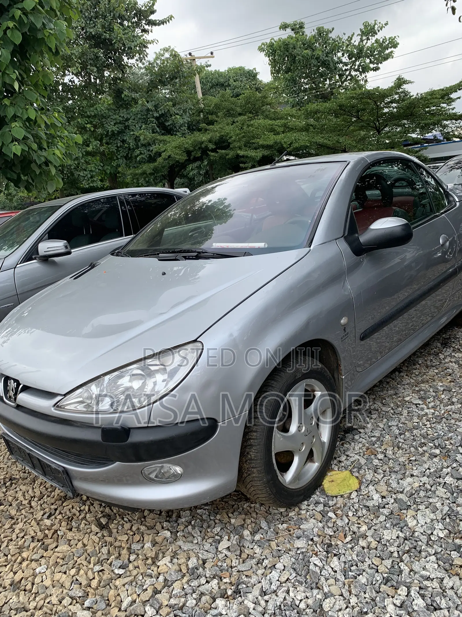 Peugeot 206 1.6 CC Coupe Cabriolet 2005 Silver