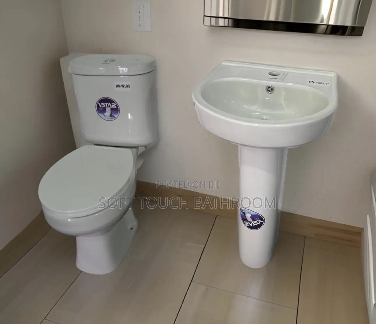 Small Vstar Wc With Wash Hand Basin