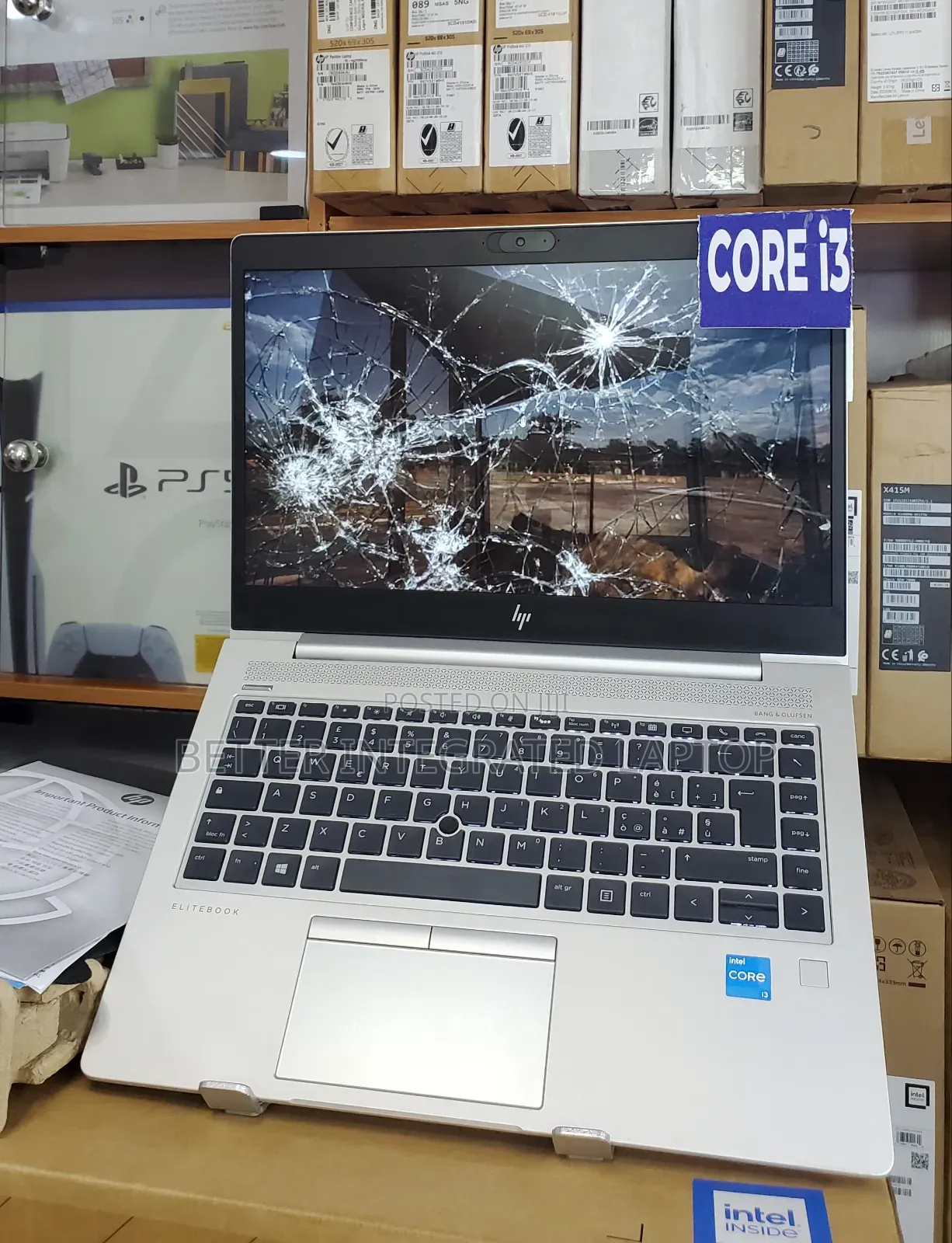 New Laptop HP EliteBook 740 G1 12GB Intel Core i3 SSD 512GB