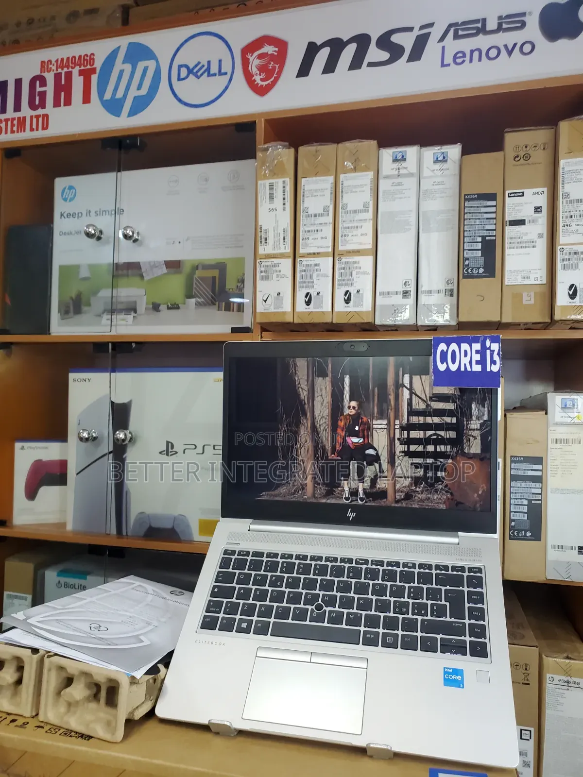 New Laptop HP EliteBook 740 G1 16GB Intel Core i3 SSD 512GB
