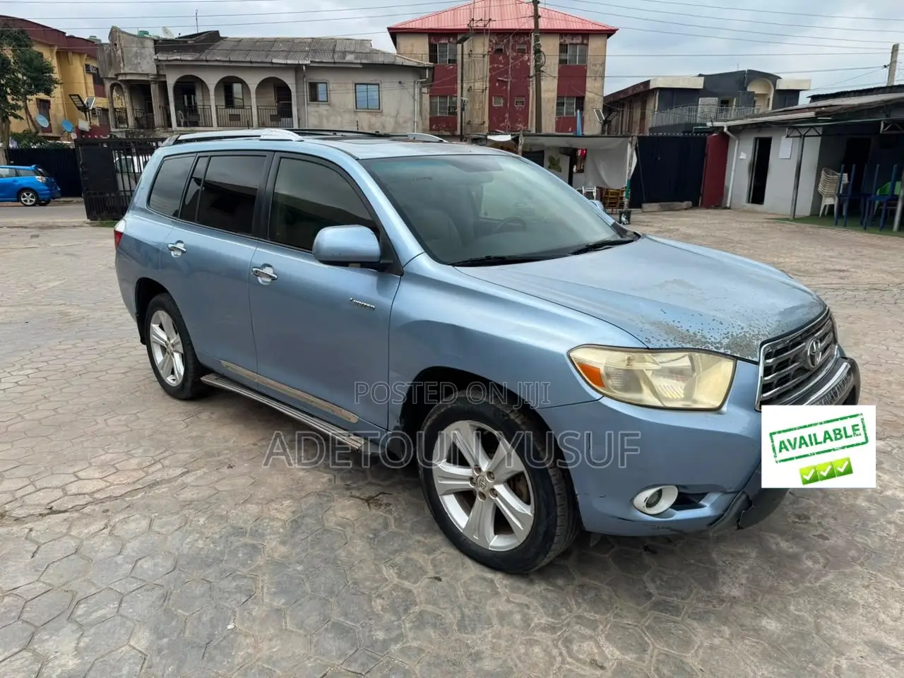 Toyota Highlander Limited 2010 Blue