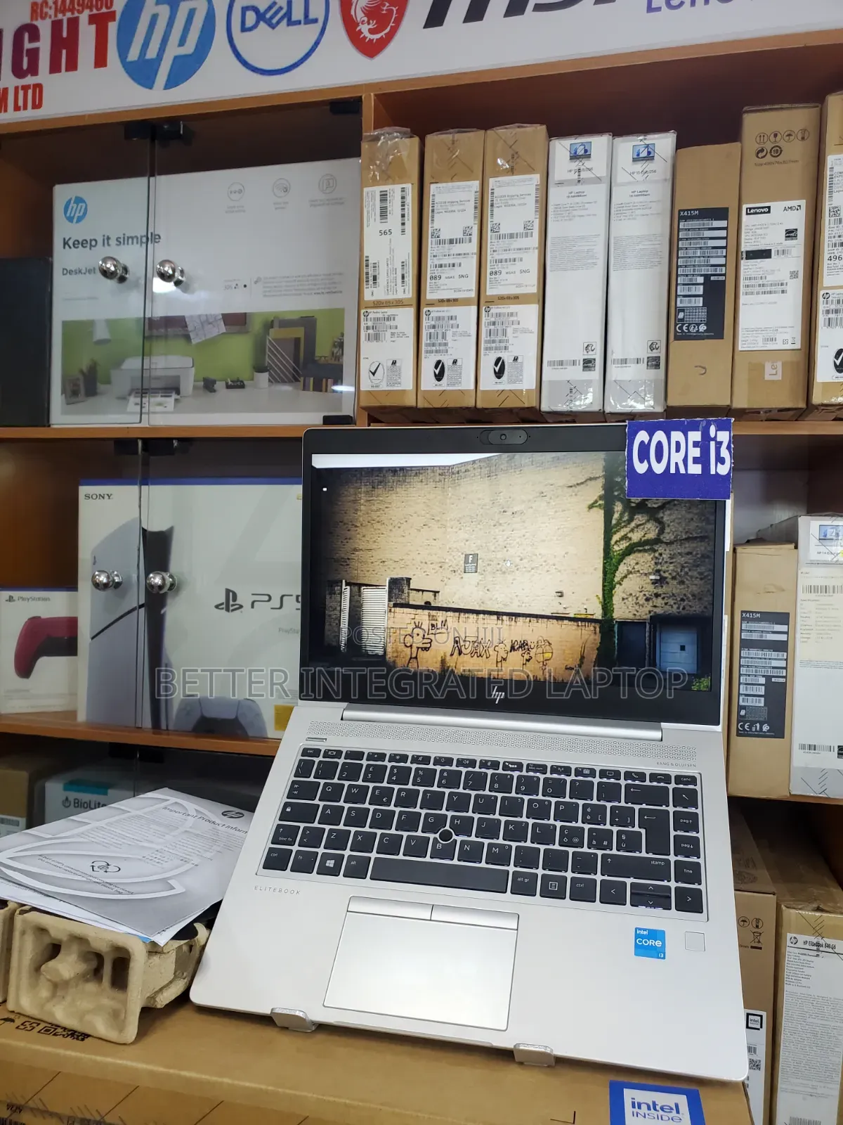 New Laptop HP EliteBook 740 G2 4GB Intel Core i3 SSD 256GB