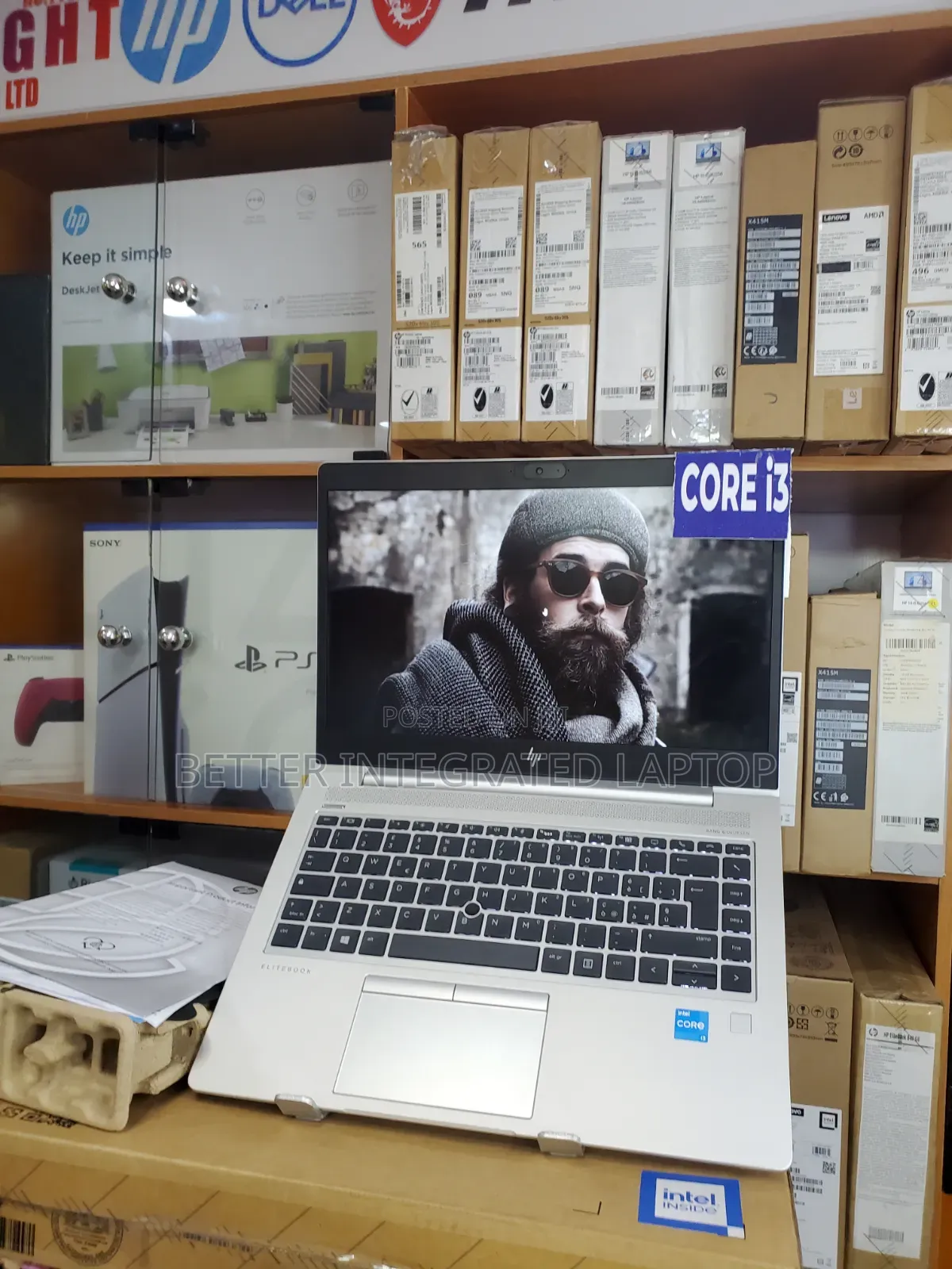 New Laptop HP EliteBook 740 G2 4GB Intel Core i3 SSD 256GB