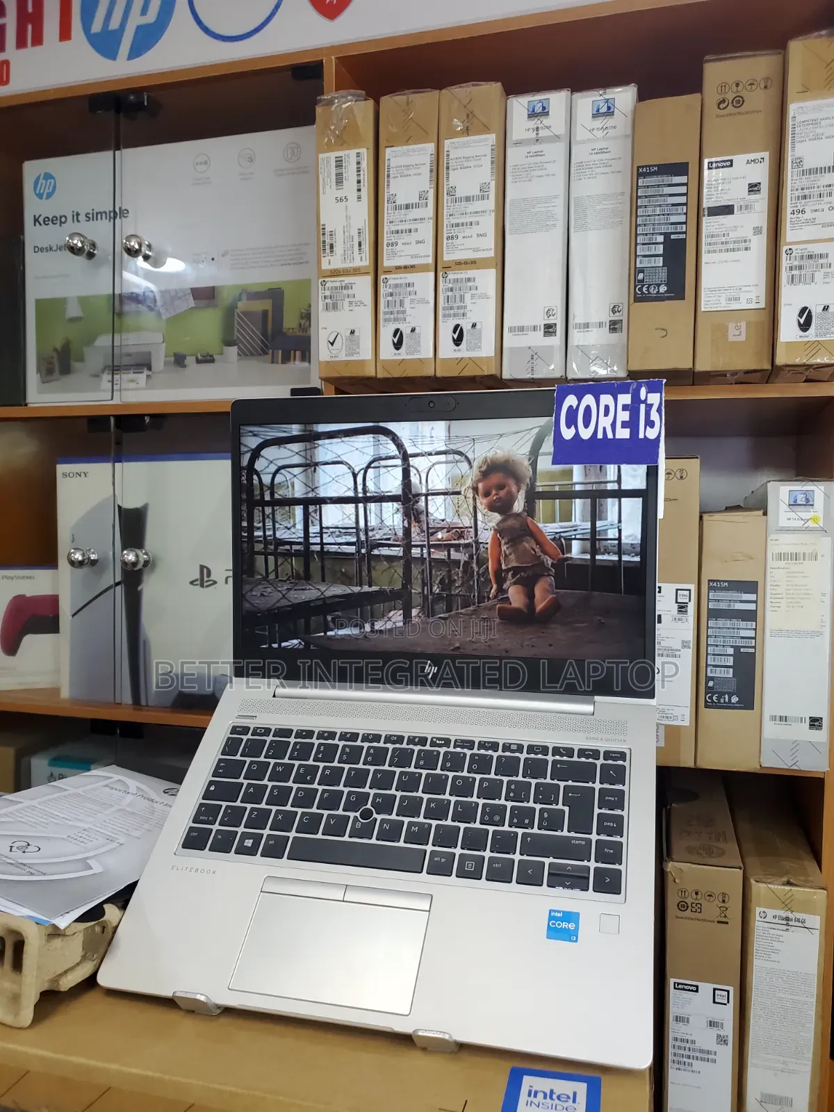 New Laptop HP EliteBook 740 G2 4GB Intel Core i3 SSD 256GB
