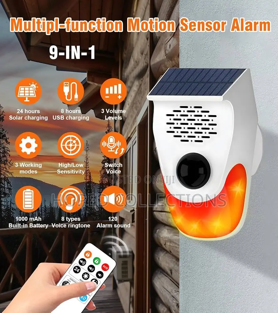 Solar Security Alarm