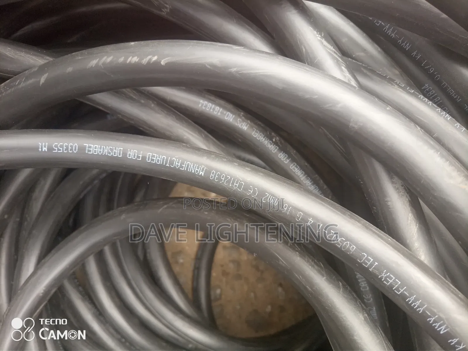 16mmx4 Flex High Quality Electric Cable