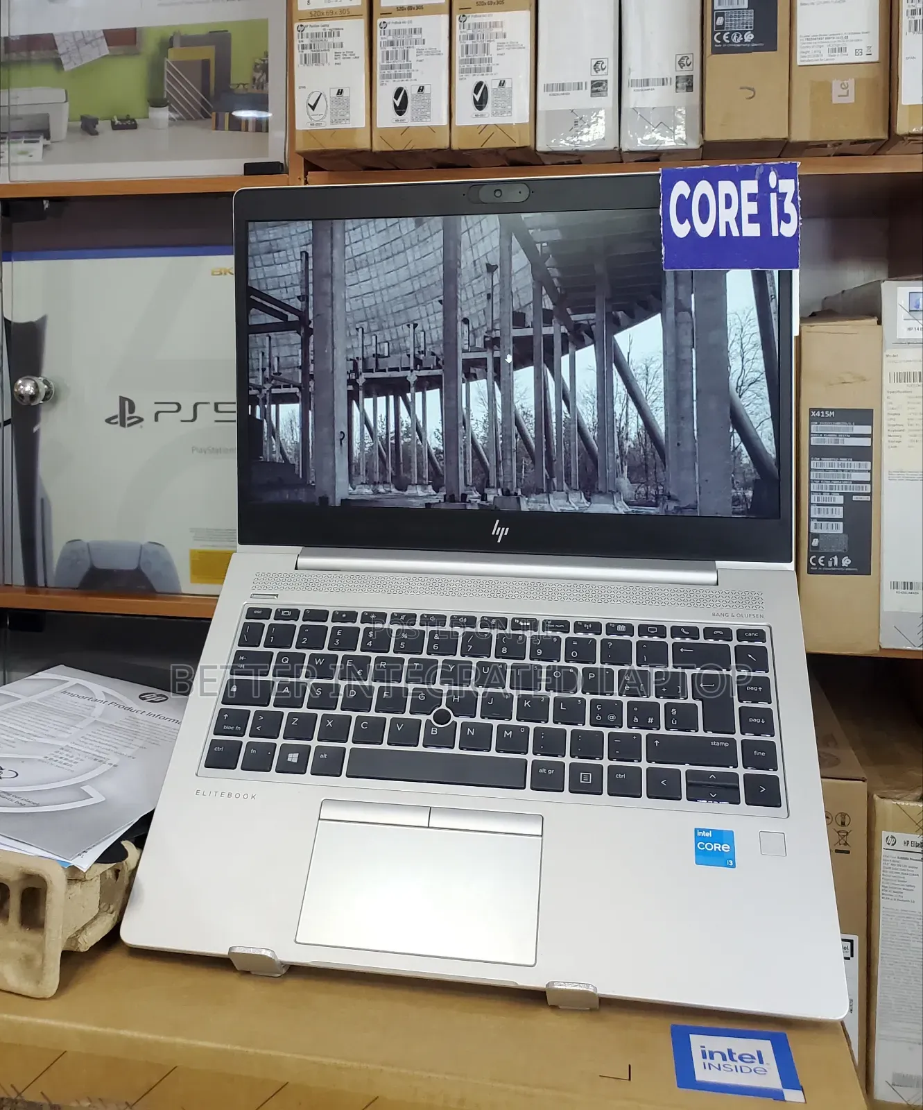 New Laptop HP EliteBook 740 G2 8GB Intel Core i3 SSD 256GB