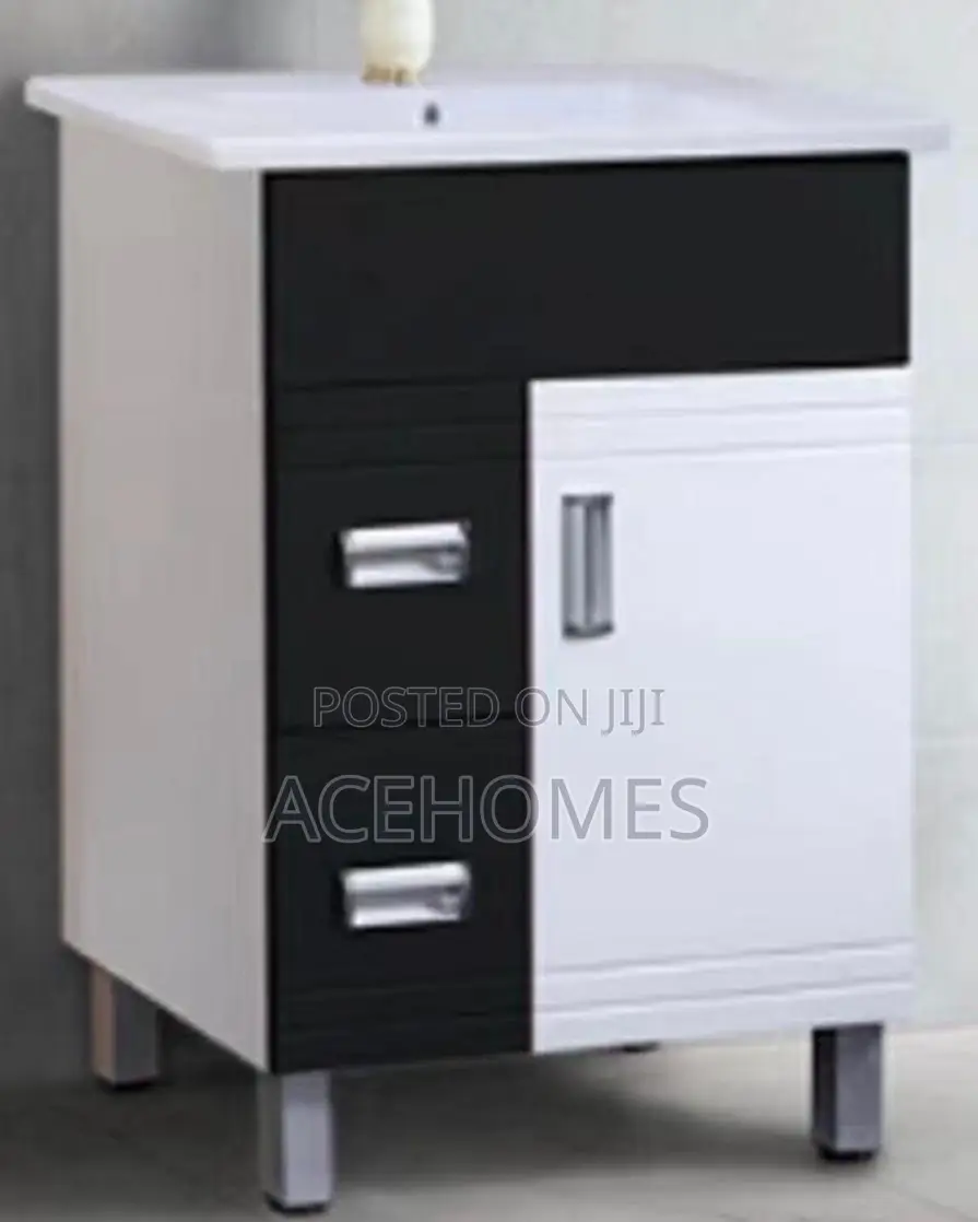 Aesthetic Cabinet Black and White Design