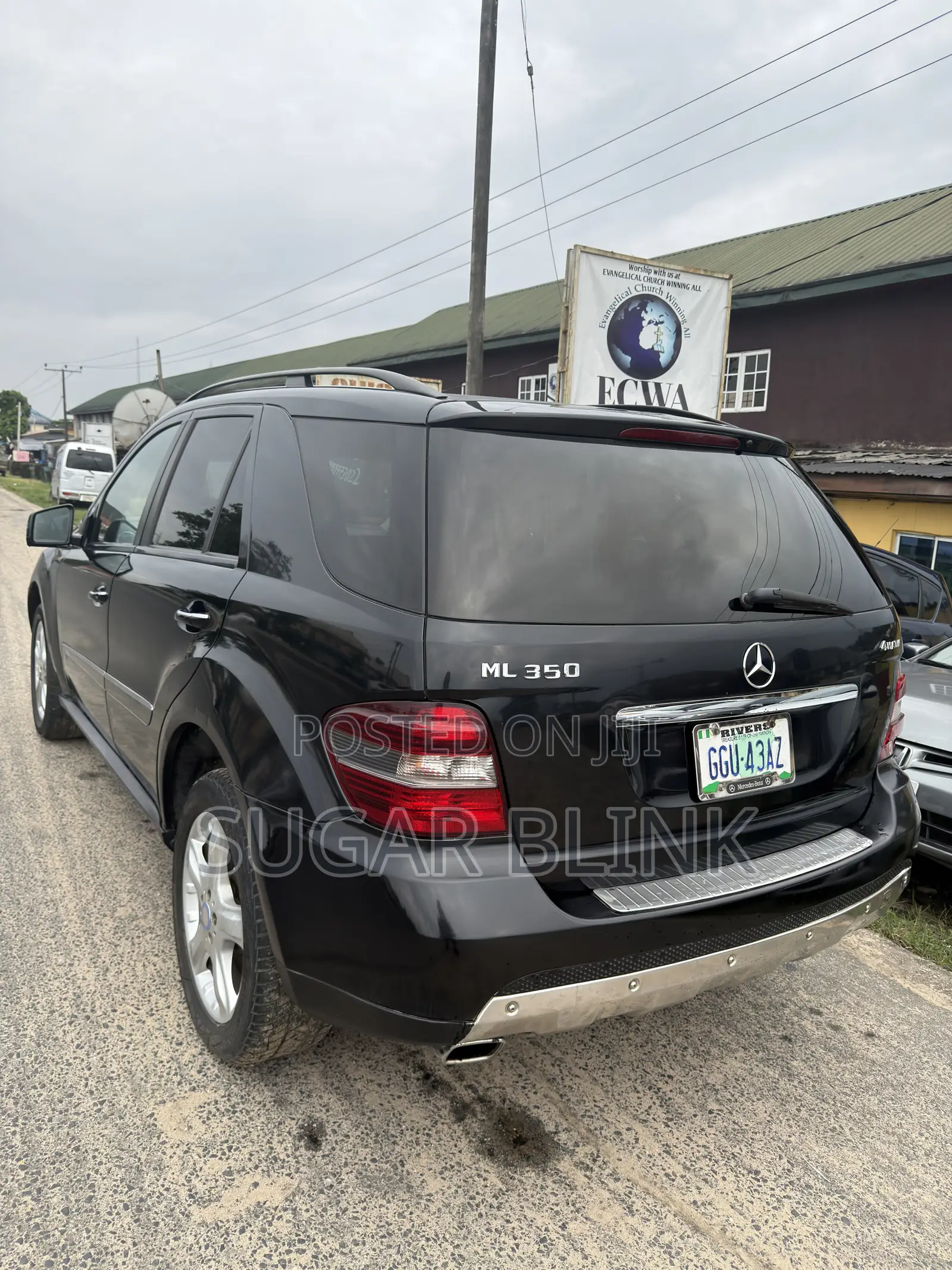 Mercedes-Benz M Class ML 350 4Matic 2008 Black