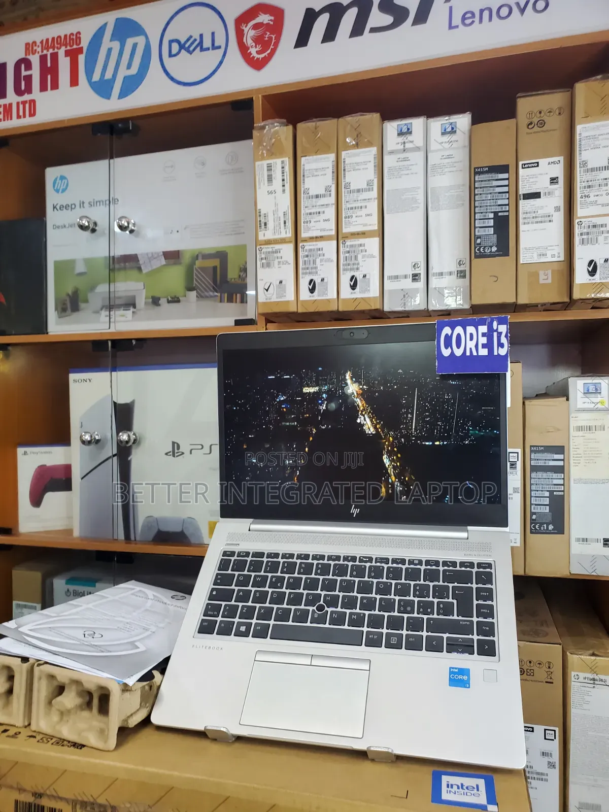 New Laptop HP EliteBook 740 G2 12GB Intel Core i3 SSD 256GB
