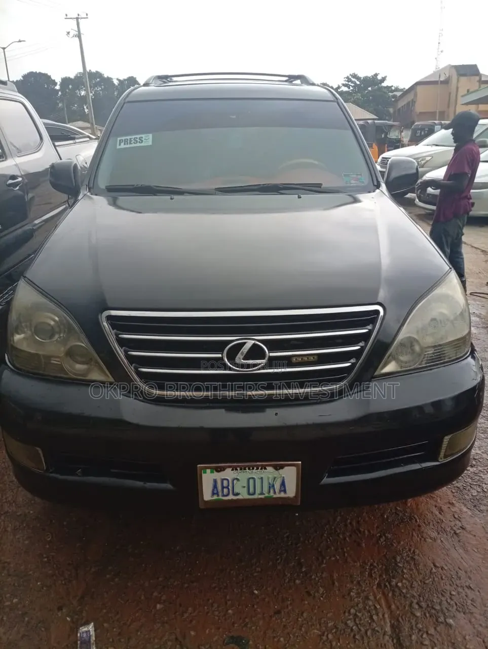 Lexus GX 470 Sport Utility 2006 Black