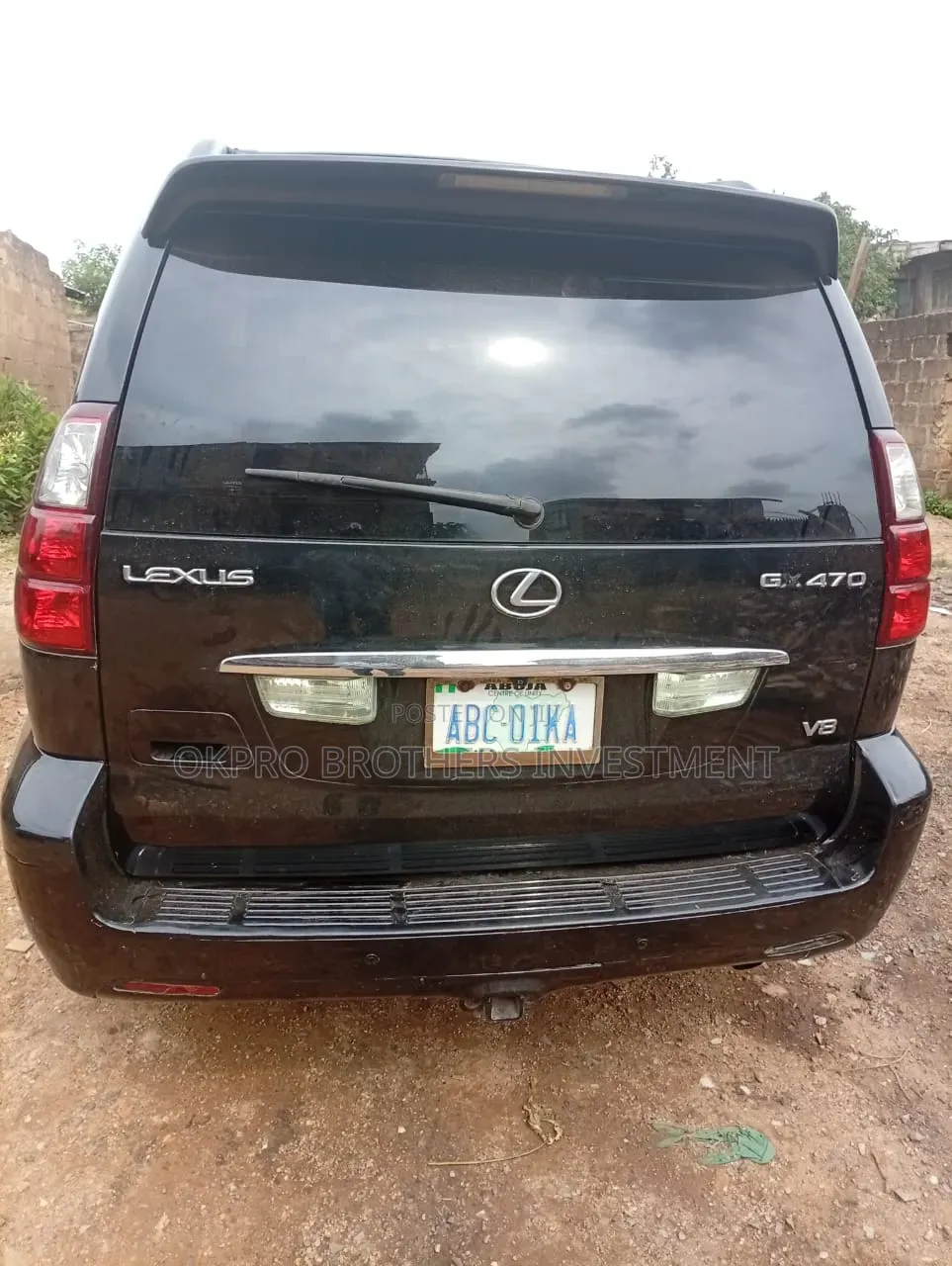 Lexus GX 470 Sport Utility 2006 Black
