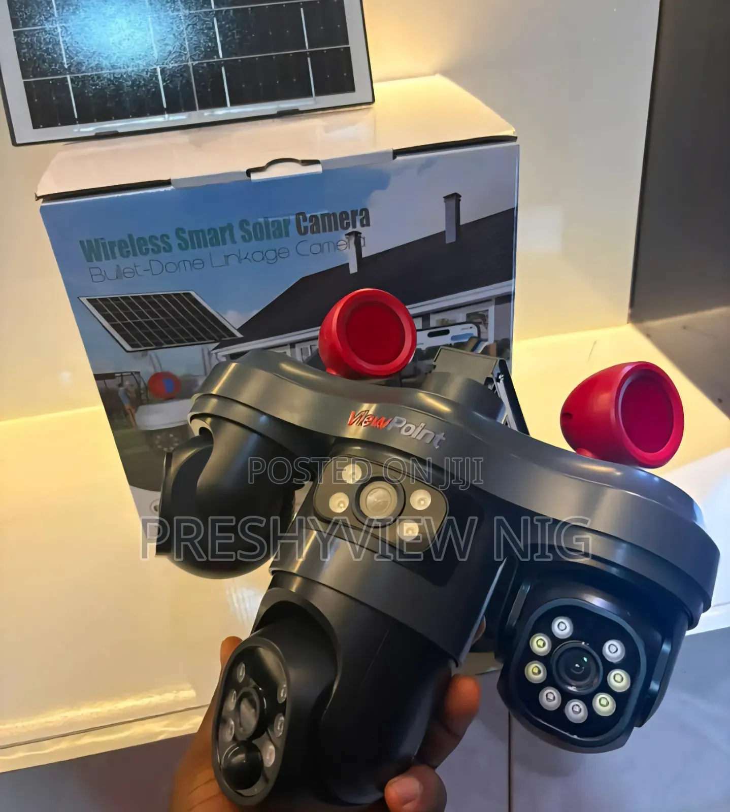 3 Lens Surveillance Camera