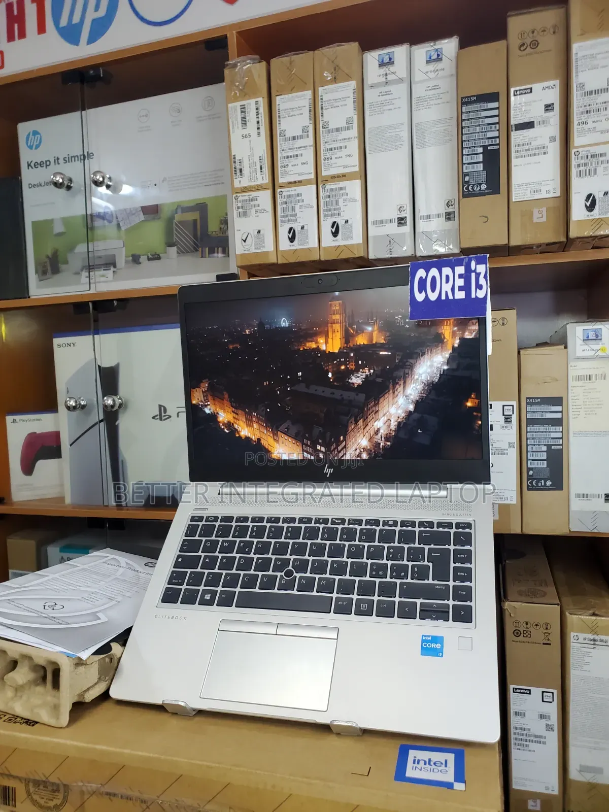 New Laptop HP EliteBook 740 G2 16GB Intel Core i3 SSD 256GB