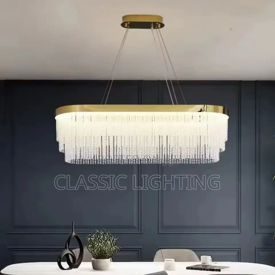 Light Luxury Crystal Lamp Living Room Main Lamp New High-End Chandelie