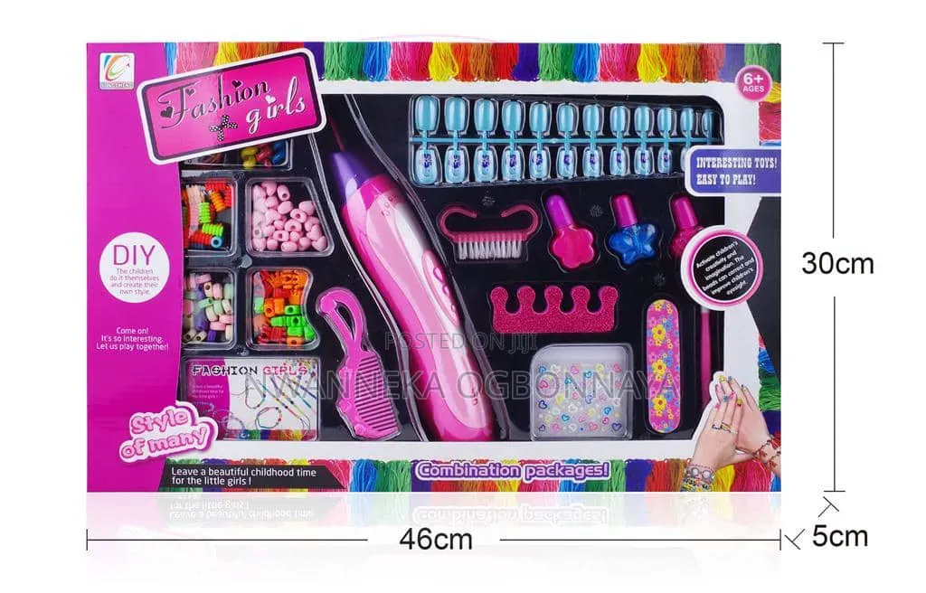 New Toy DIY Beaded Hair Braiding Device