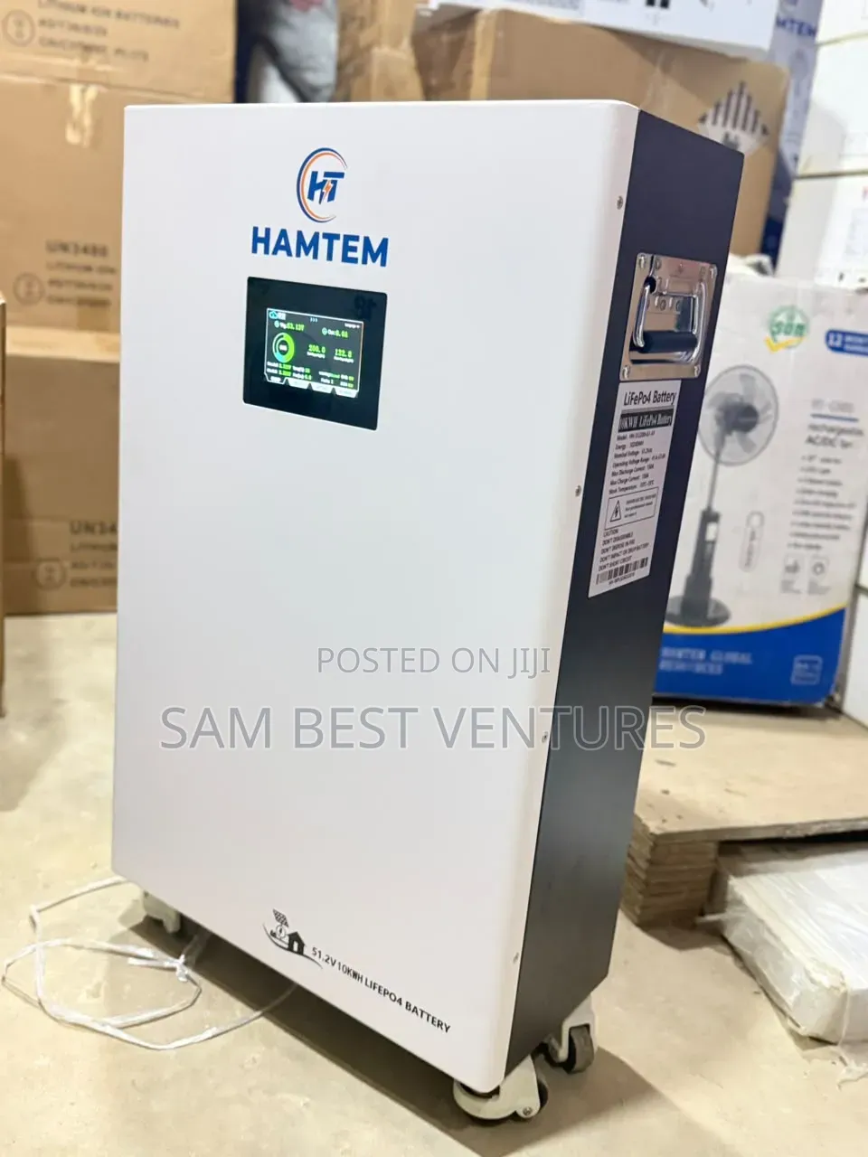 10kwh 51.2v Hamtem Solar Lithium Iron Battery